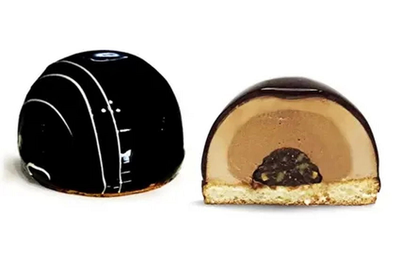 Пирожное шоколадная бомба десерт фэнтези