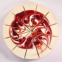 Чизкейк New-York клубникой 1,2 кг.