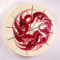 Чизкейк New-York с малиной 1,2 кг.